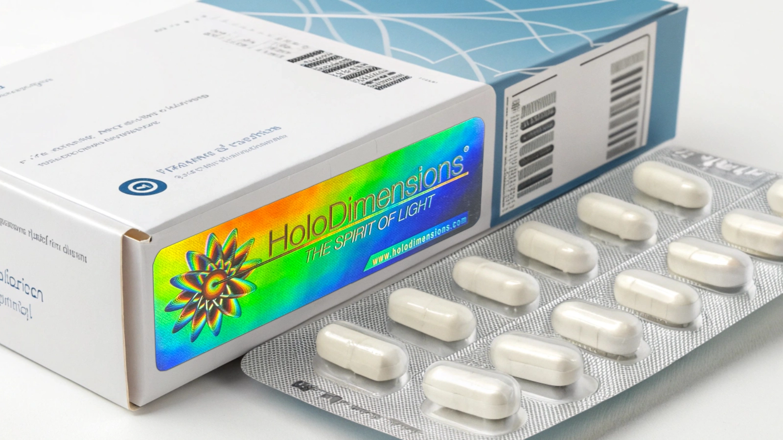 Hologrammaufkleber mit eigenem Logo - 100% fälschungssicher | Güte-Siegel mit Hologramm | Höchste Qualität | für Markenschutz & Produktsicherung.