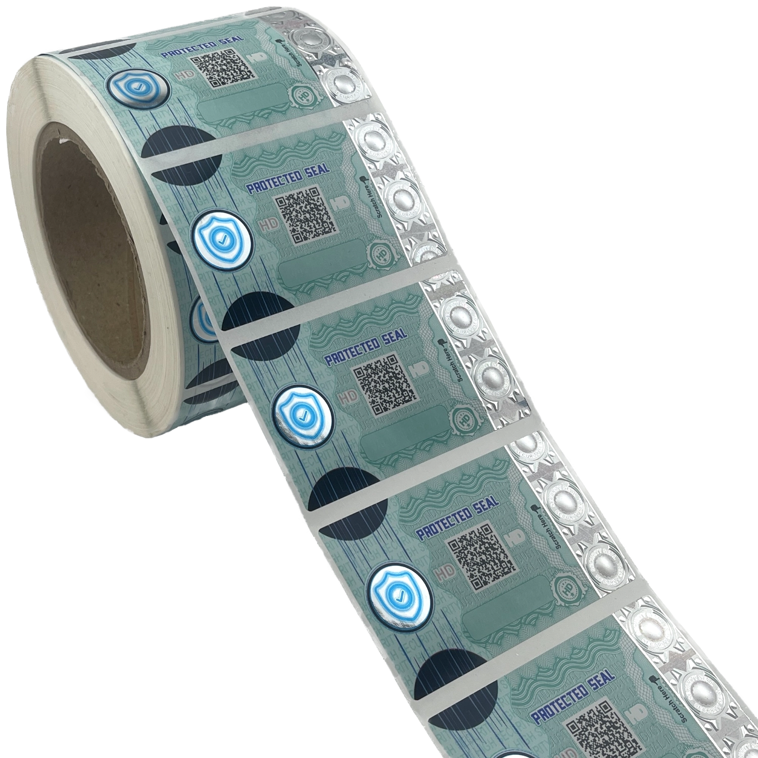 VOID labels with hologram (Tamper Evident) offer maximum protection against counterfeiting and tampering for product security and industrial labeling.