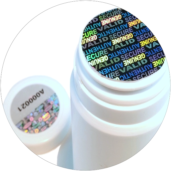 Induction sealing and a hologram seal protect your high-quality product from external influences and seal it perfectly in your container.